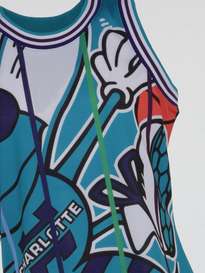 Charlotte Hornets Blown Out Fashion Jersey - B-Hype Society