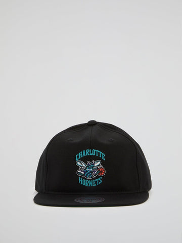 Mitchell and Ness - Charlotte Nets Team Logo Deadstock Throwback Snapback Cap