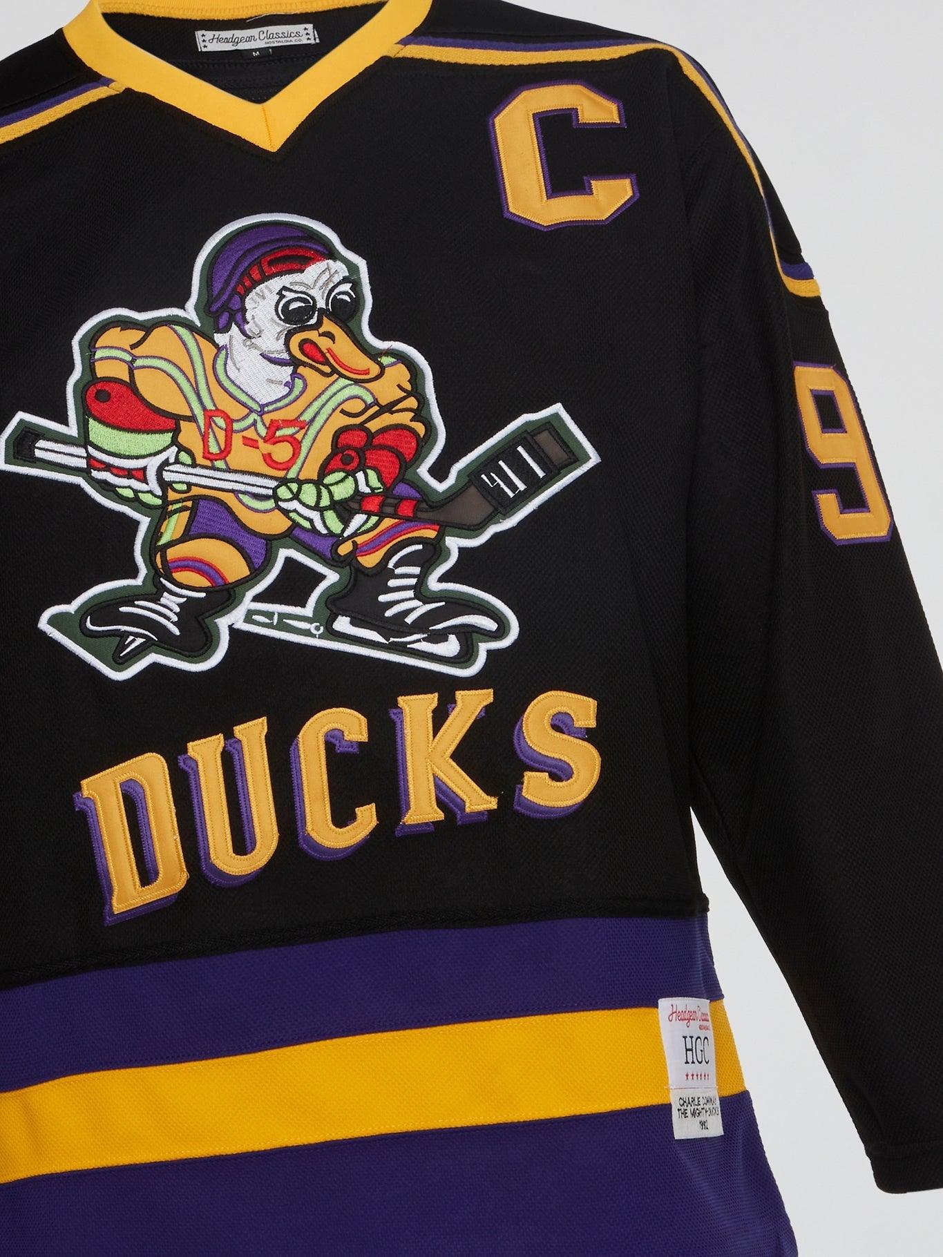 Conway Mighty Ducks Jersey Black - B-Hype Society
