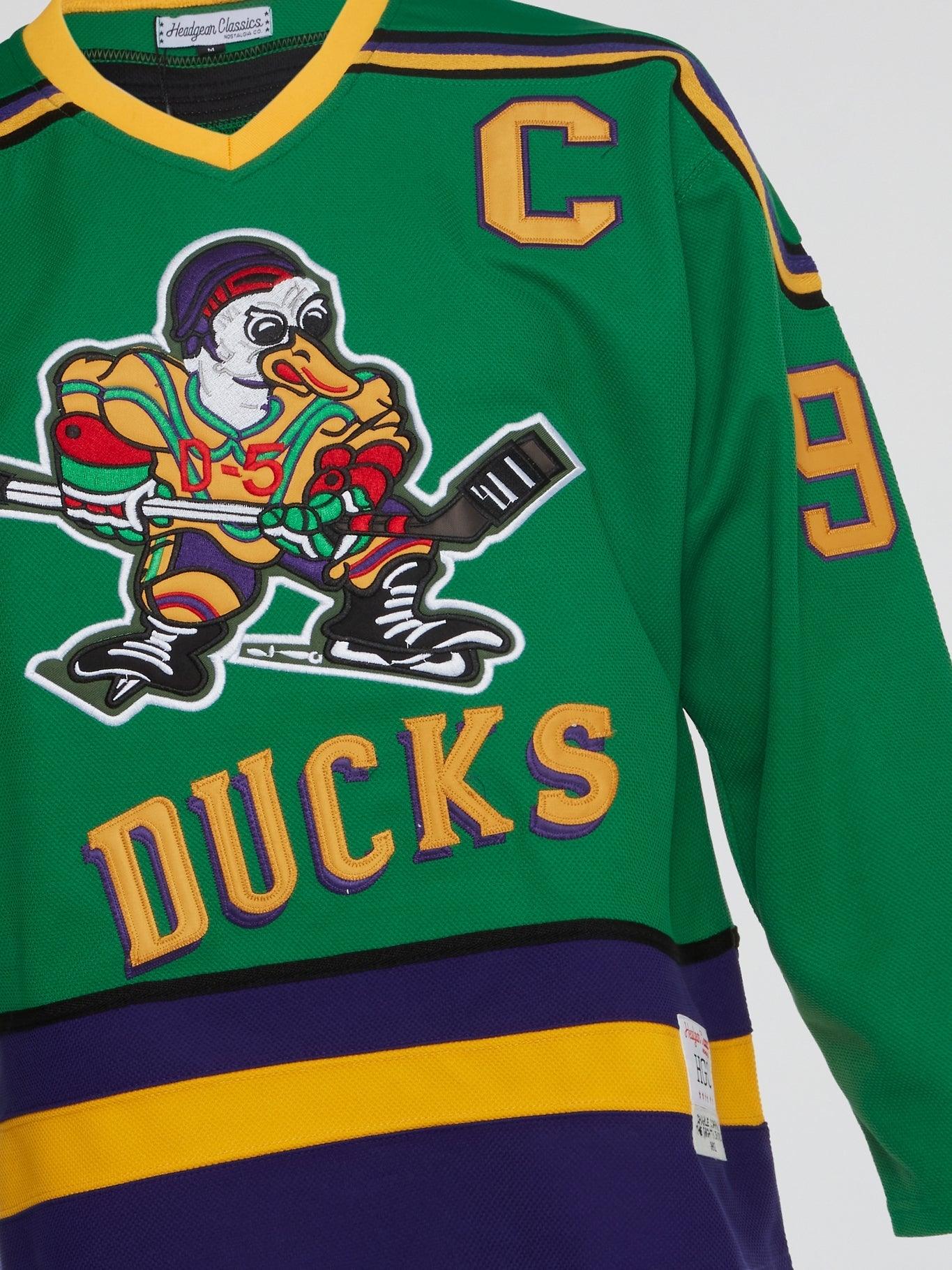Conway Mighty Ducks Jersey Green - B-Hype Society