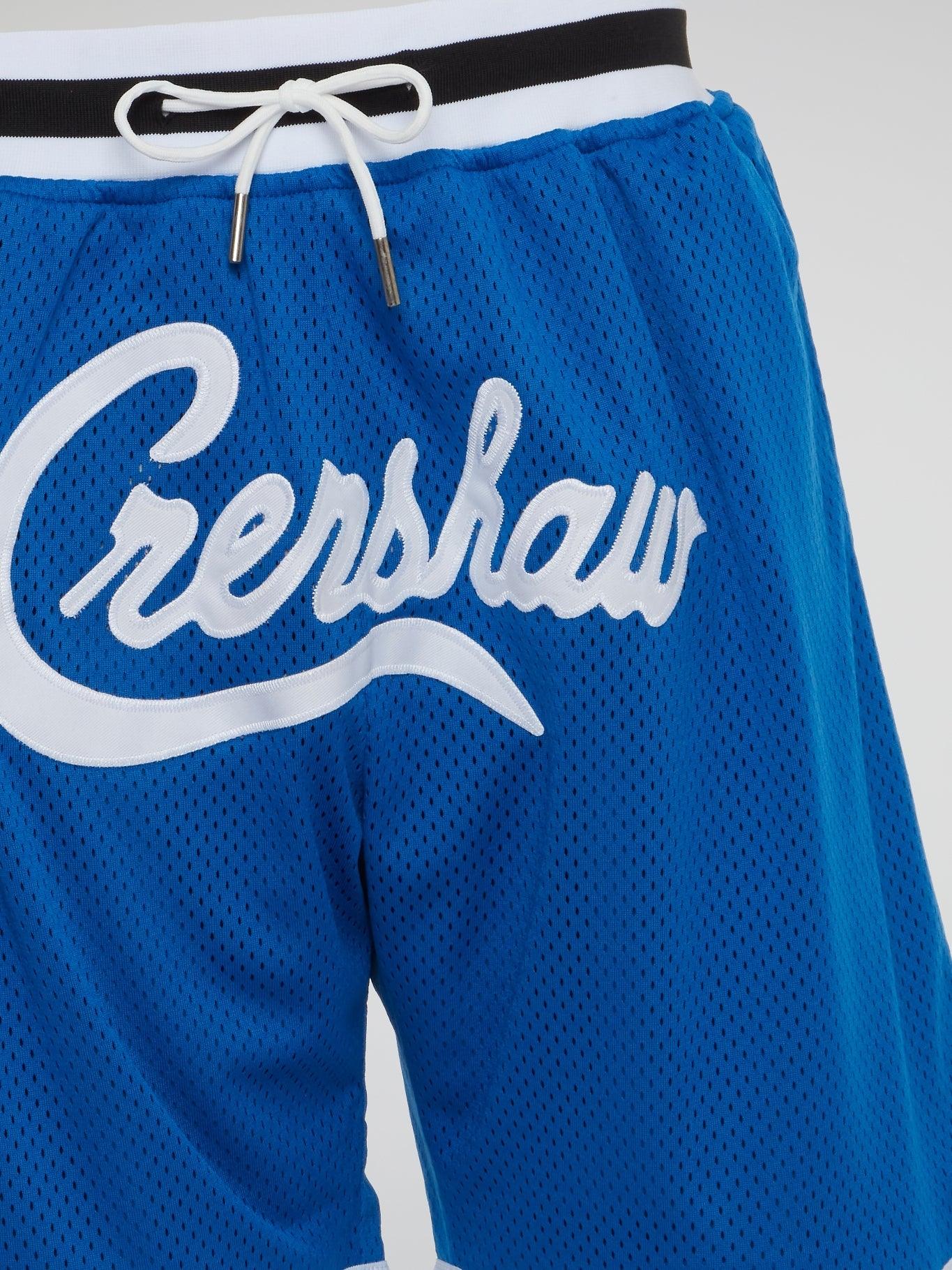 Crenshaw Blue Alt Shorts - B-Hype Society
