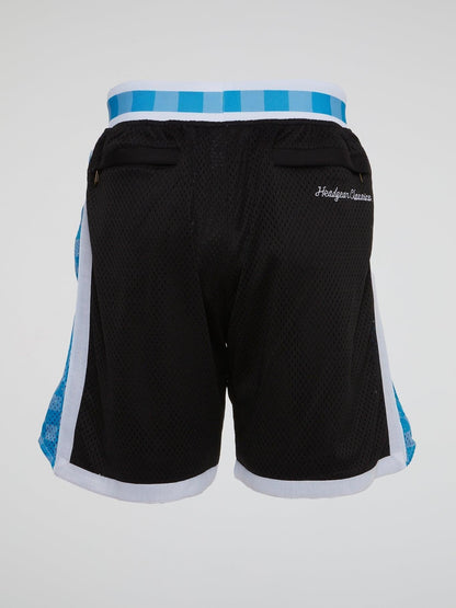 Crenshaw Checkered Flag Shorts Black - B-Hype Society