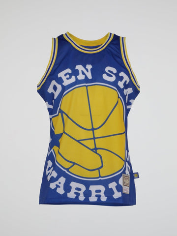 Golden State Warriors Blown Out Fashion Jersey - B-Hype Society