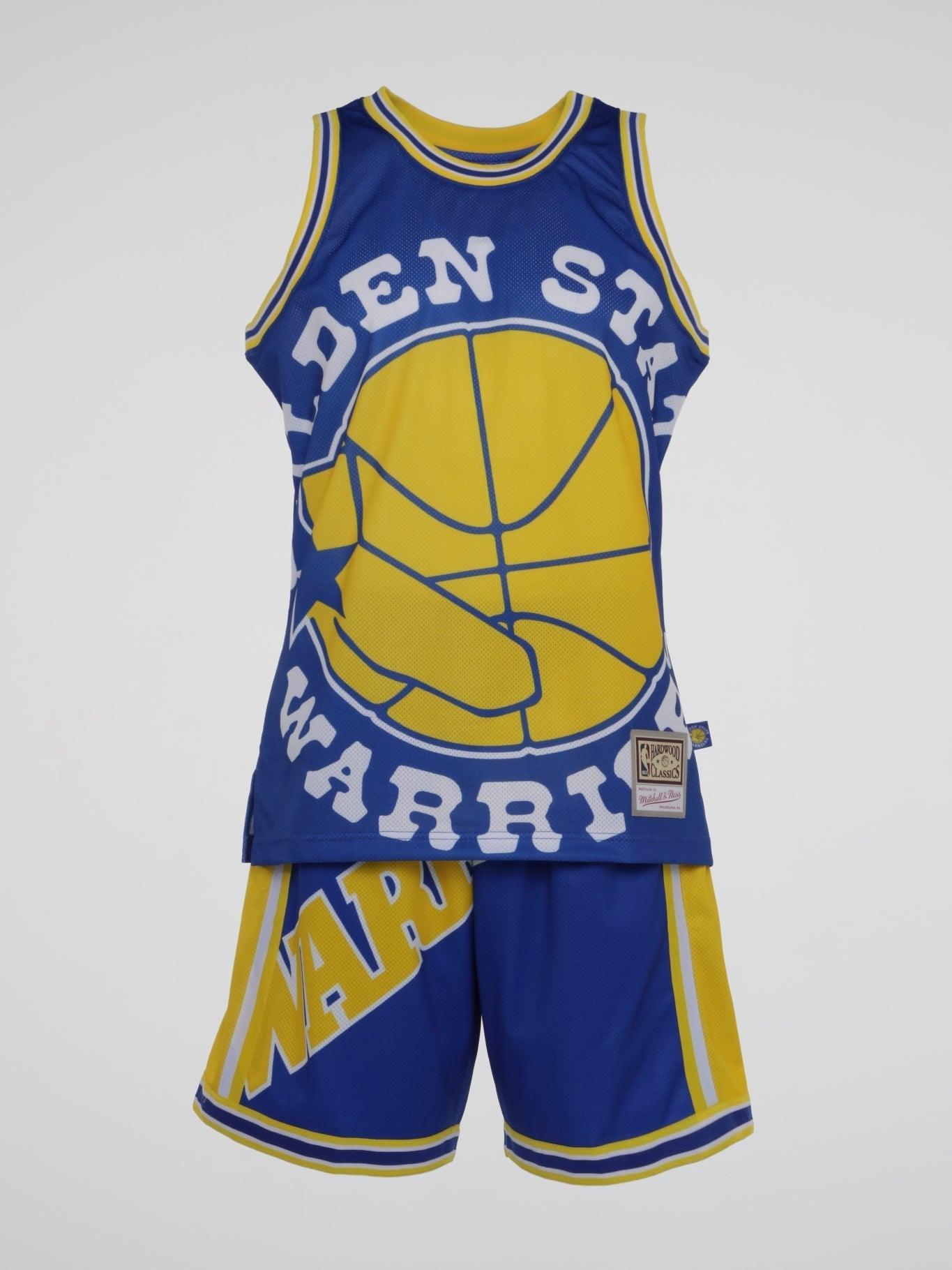 Golden State Warriors Blown Out Fashion Shorts - B-Hype Society