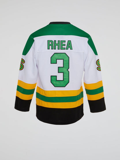 Goon Shamrock Hockey Jersey White - B-Hype Society