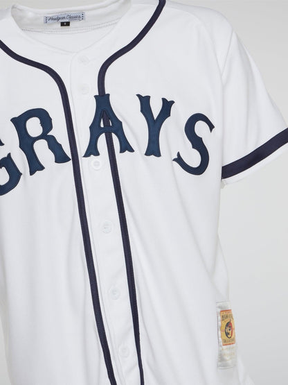 Grays White NL Baseball Jersey - B-Hype Society