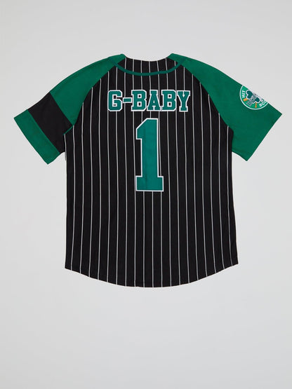 Hardball G Baby Pinstripe Black Jersey - B-Hype Society