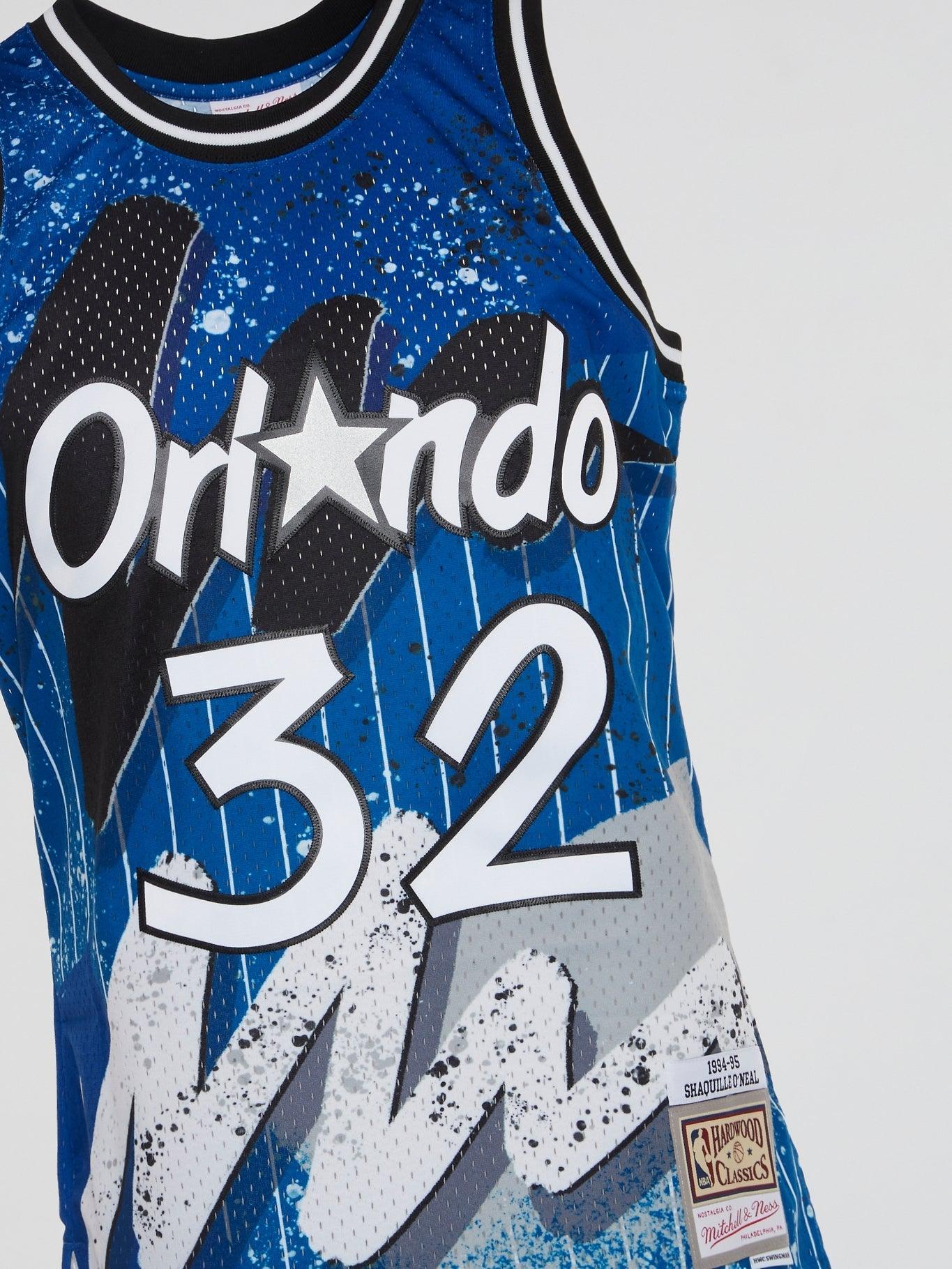 Shaq magic 2024 jersey blue