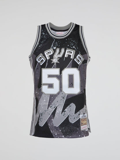 Hyper Hoops Swingman Jersey Spurs 1998 David Robinson - Black - B-Hype Society