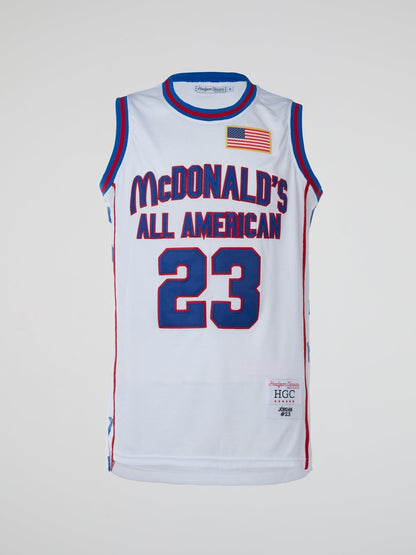 Jordan McDonalds All American Basketball Jersey - B-Hype Society