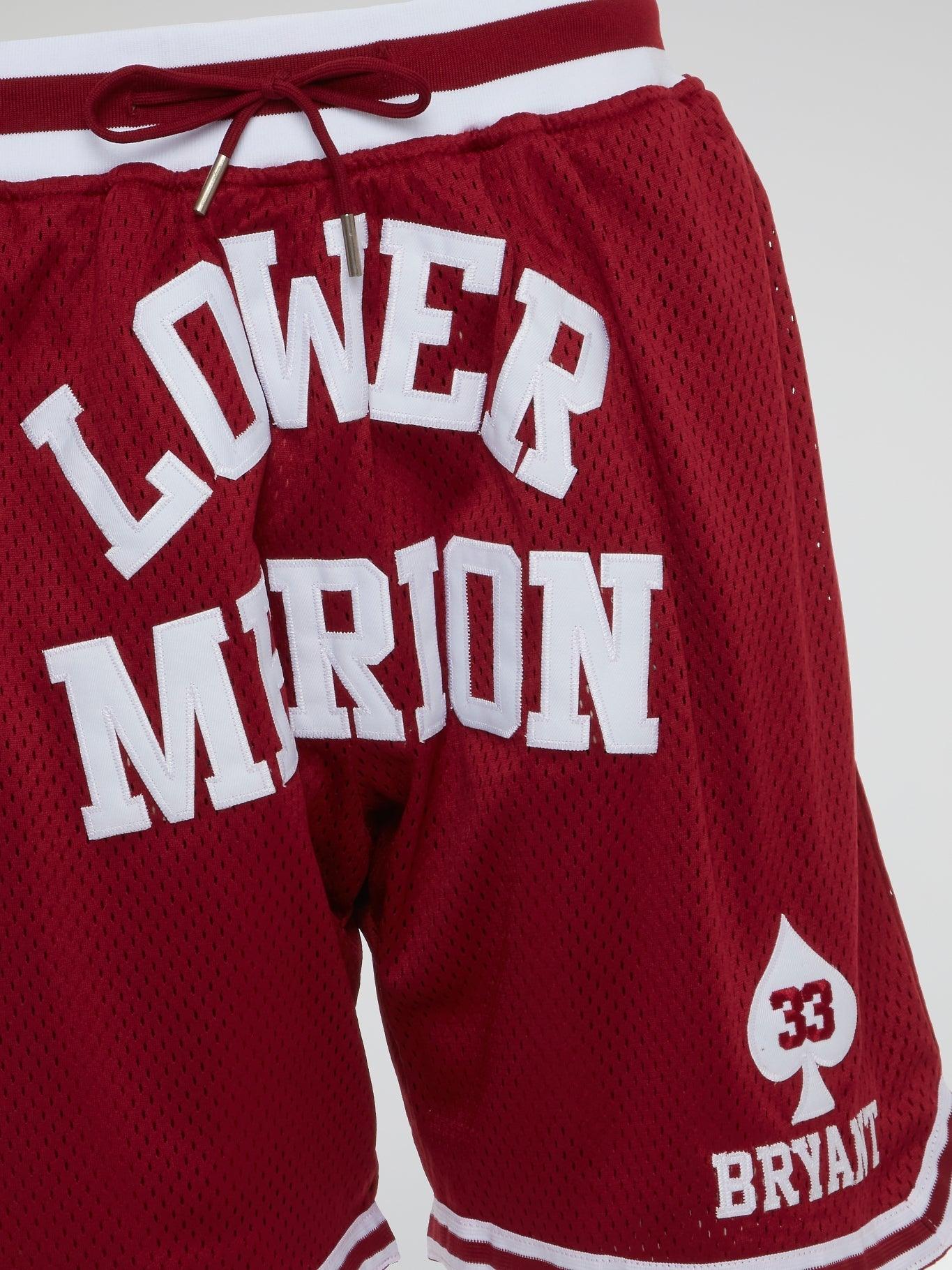 Kobe Bryant Lower Merion Front Logo Shorts - B-Hype Society