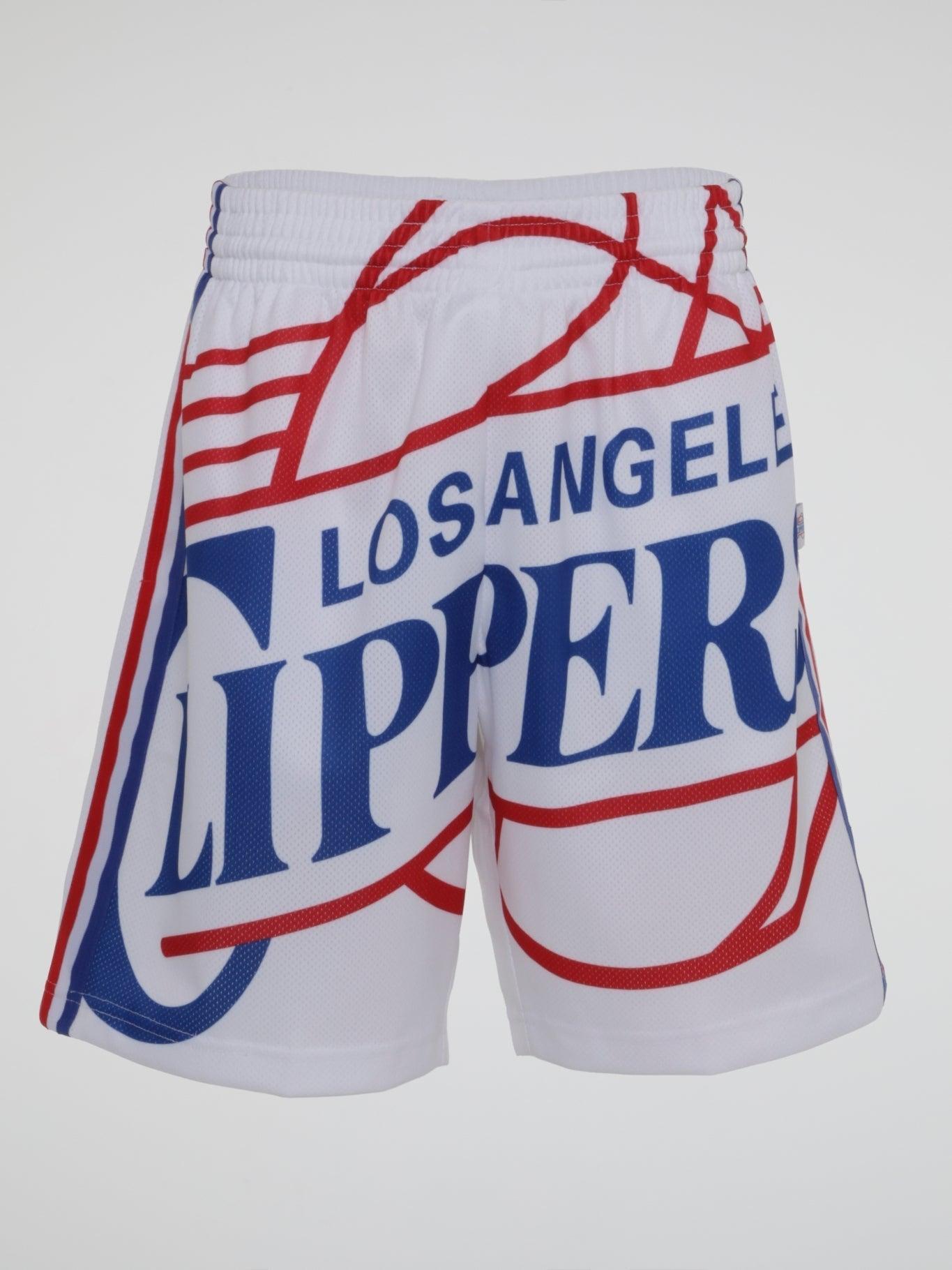 Los Angeles Clippers Blown Out Fashion Shorts - B-Hype Society