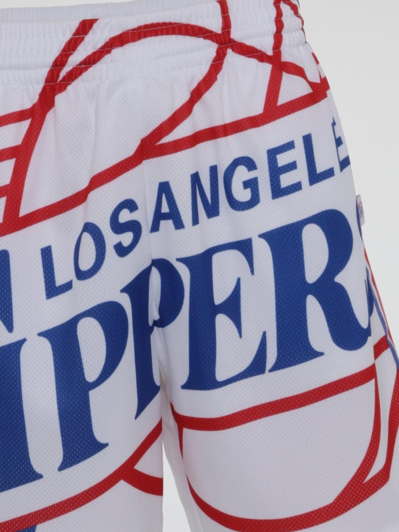 Los Angeles Clippers Blown Out Fashion Shorts - B-Hype Society