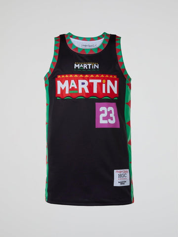 Headgear - Martin Marty Mar Basketball Jersey