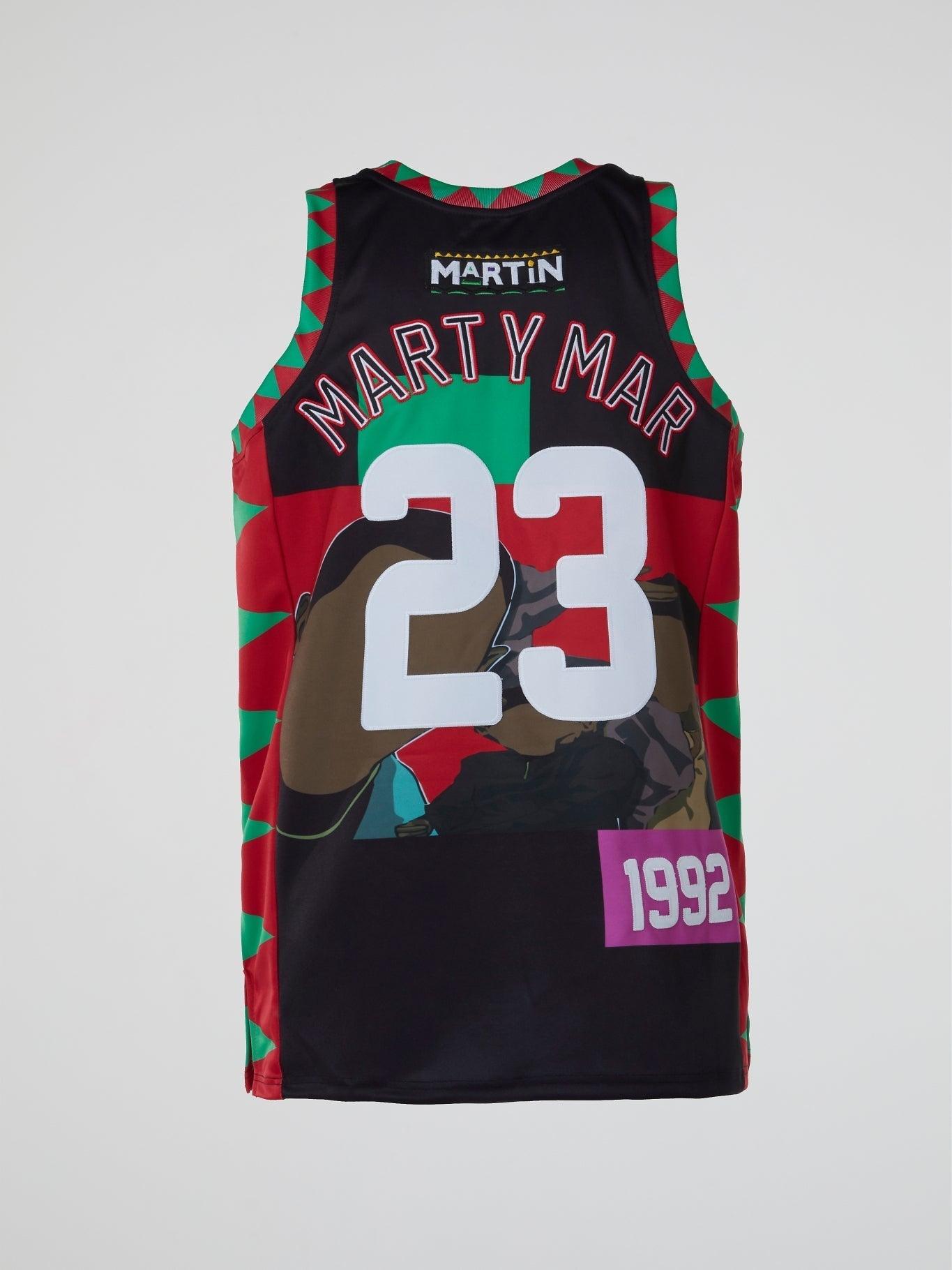 Martin Marty Mar Basketball Jersey - B-Hype Society