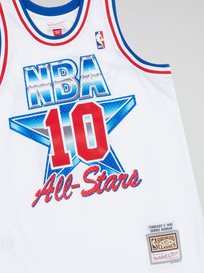 NBA All Star East Jersey All Star 1992 Dennis Rodman - B-Hype Society