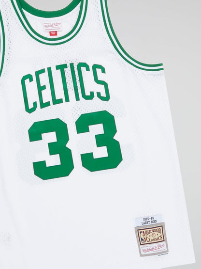 NBA Swingman Home Jersey Celtics 85 Larry Bird - B-Hype Society