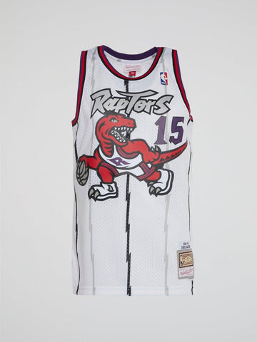 Shop NBA Monochrome Swingman Jersey Toronto Raptors 1998 Vince
