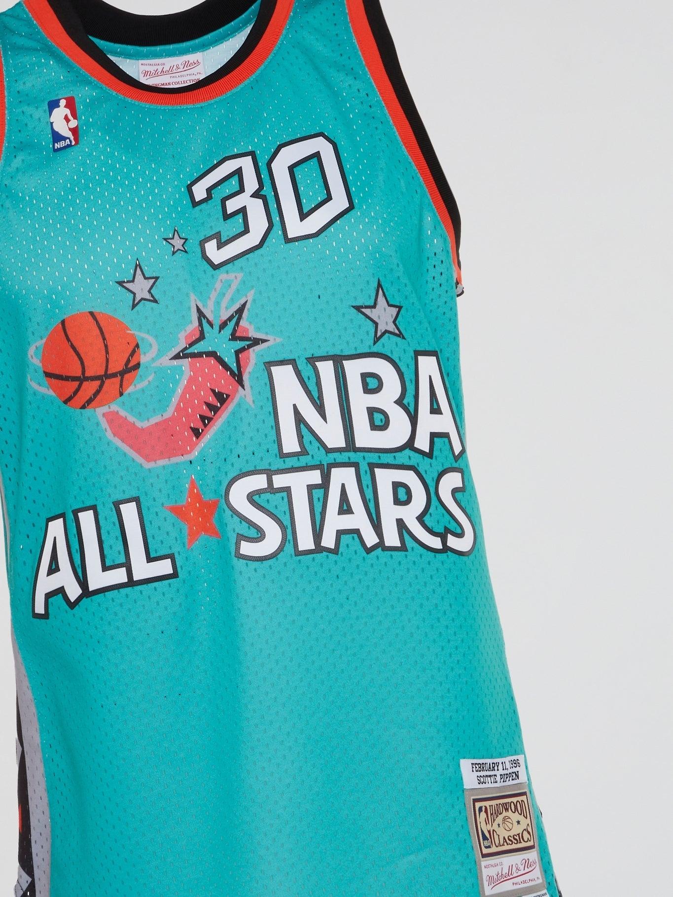 NBA Swingman Jersey All Star 1996 Scottie Pippen - Teal - B-Hype Society
