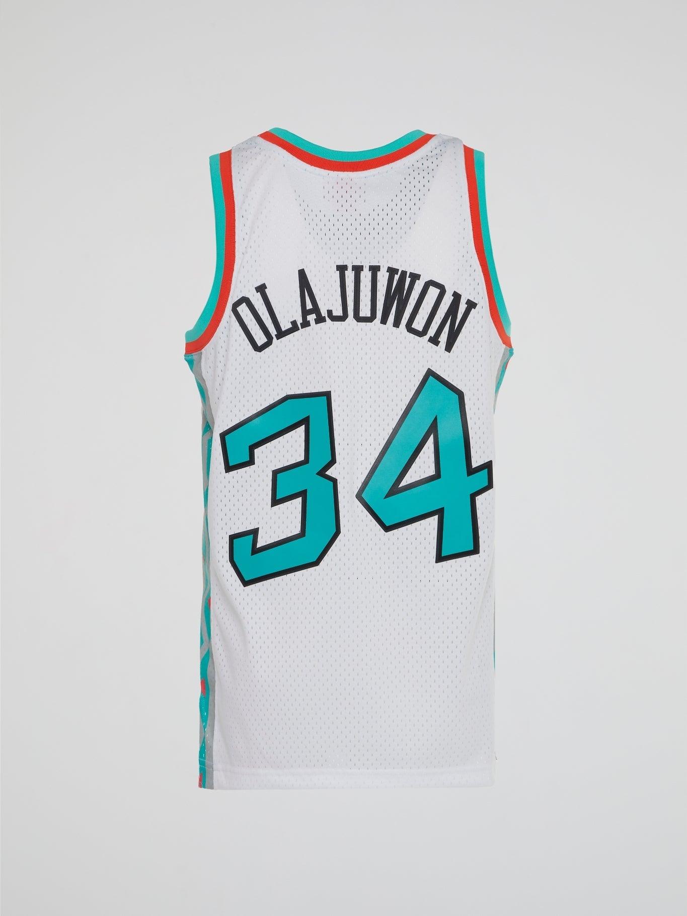 NBA Swingman Jersey All Star 96 Hakeem Olajuwon - White - B-Hype Society