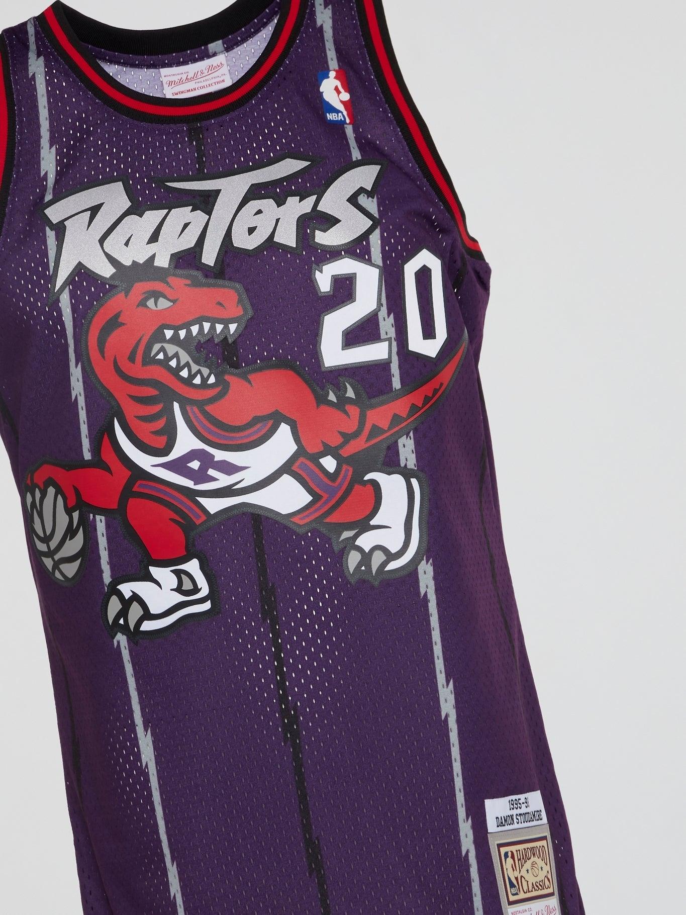 NBA Swingman Road Jersey 95 Raptors Damon Stoudamire - Purple - B-Hype Society