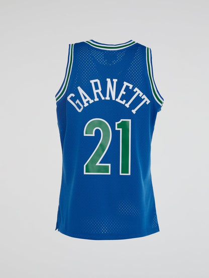 NBA Swingman Road Jersey Timberwolves 95 Kevin Garnett - Royal - B-Hype Society