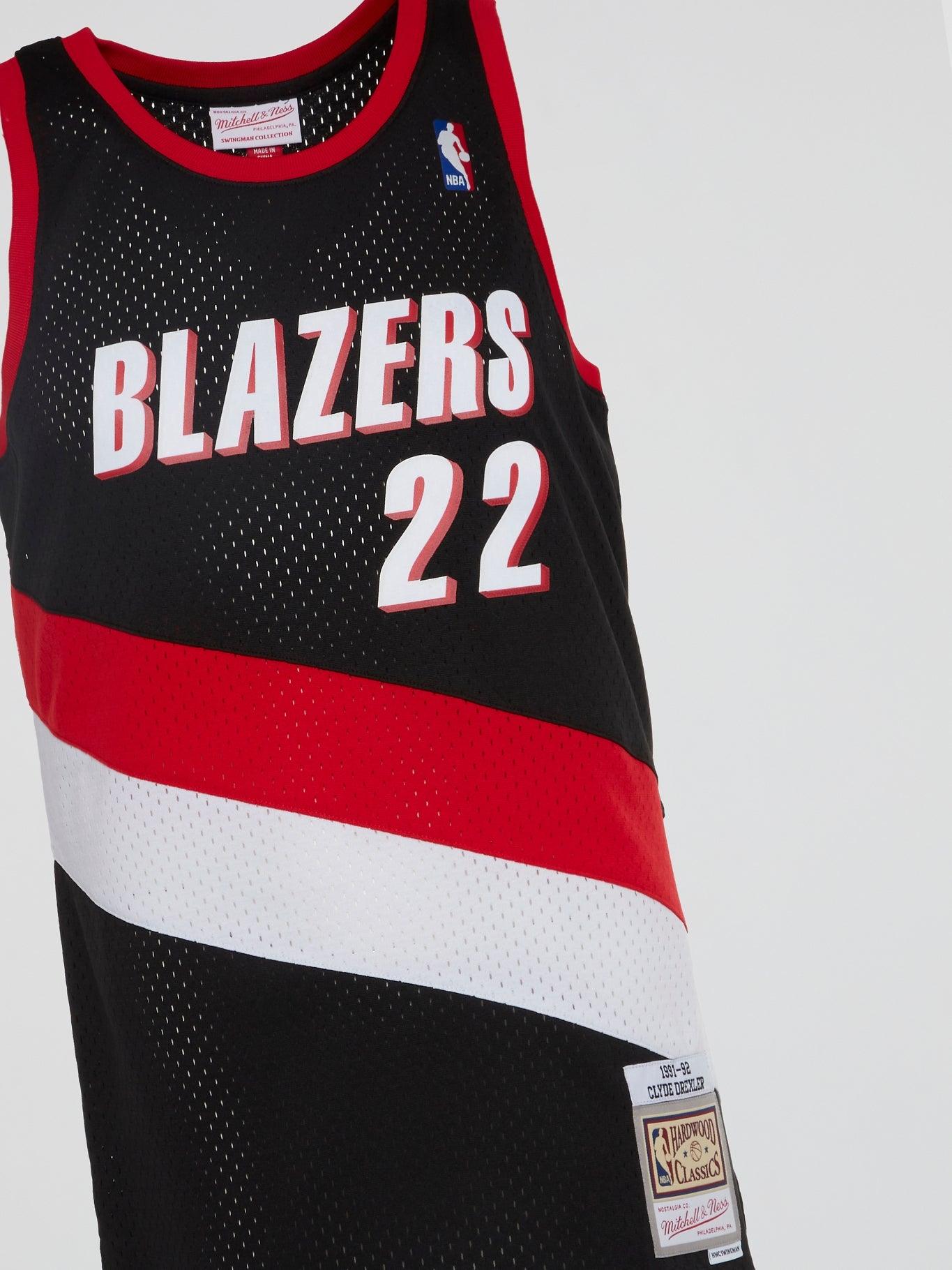 Mitchell and ness clyde cheap drexler jersey