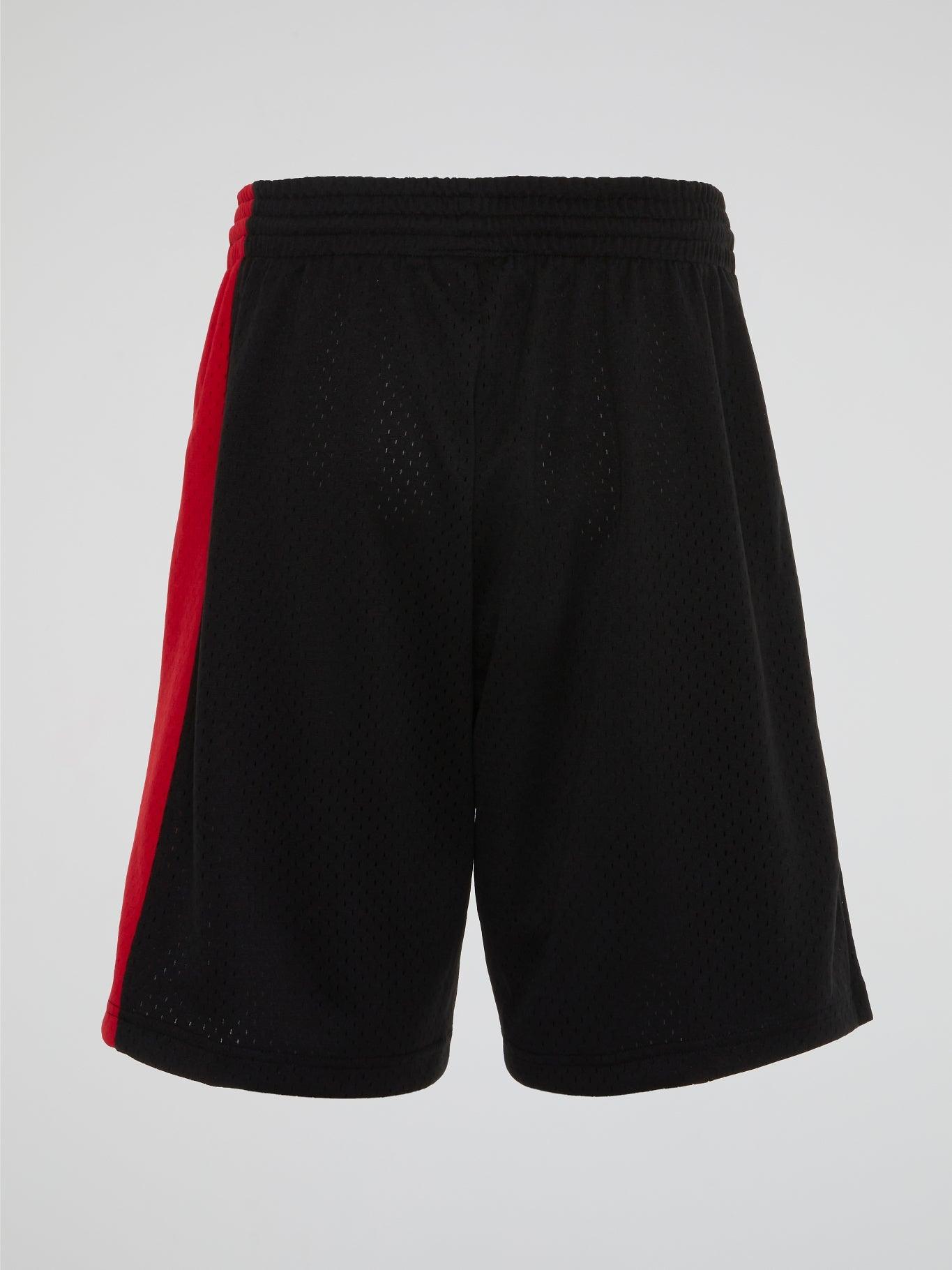 NBA Swingman Road Shorts Blazers 99-00 - Black - B-Hype Society