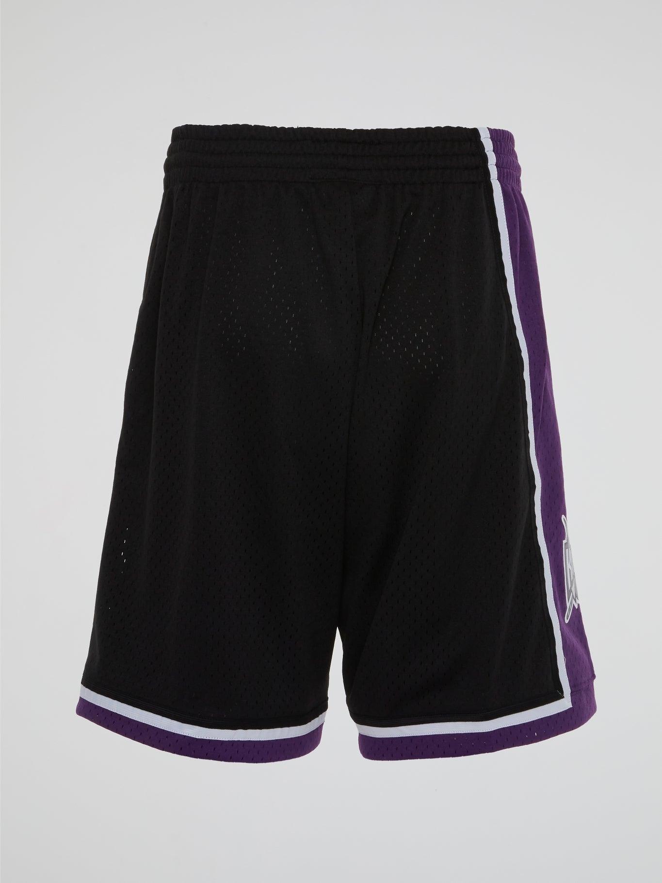 NBA Swingman Road Shorts Kings 00-01 - Black - B-Hype Society