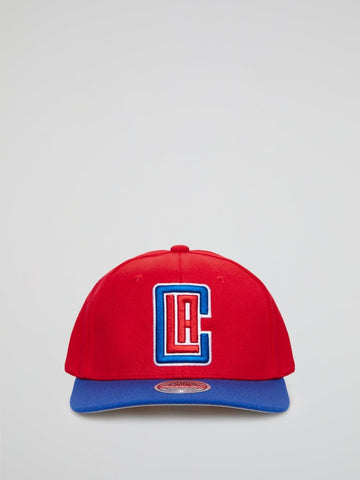 Mitchell and Ness - NBA Team 2 Tone 2.0 Stretch Snapback NBA Clippers - Red/Royal