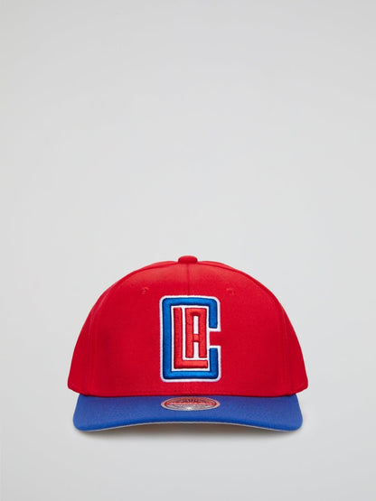 NBA Team 2 Tone 2.0 Stretch Snapback NBA Clippers - Red/Royal - B-Hype Society