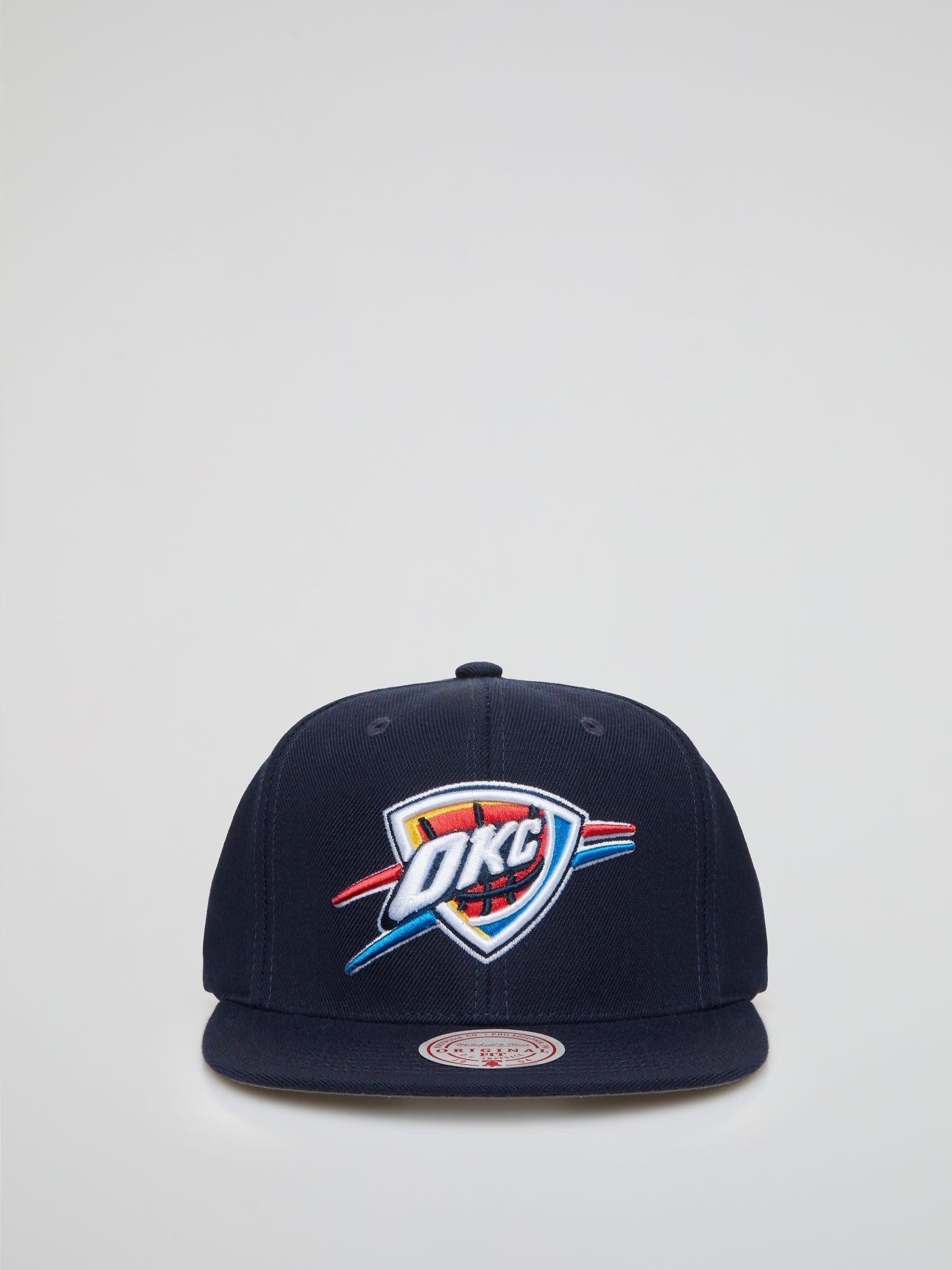 NBA Team Ground 2.0 Snapback Thunder - Blue - B-Hype Society