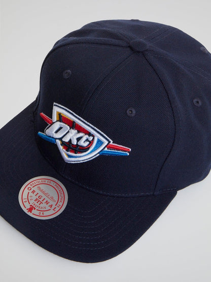 NBA Team Ground 2.0 Snapback Thunder - Blue - B-Hype Society