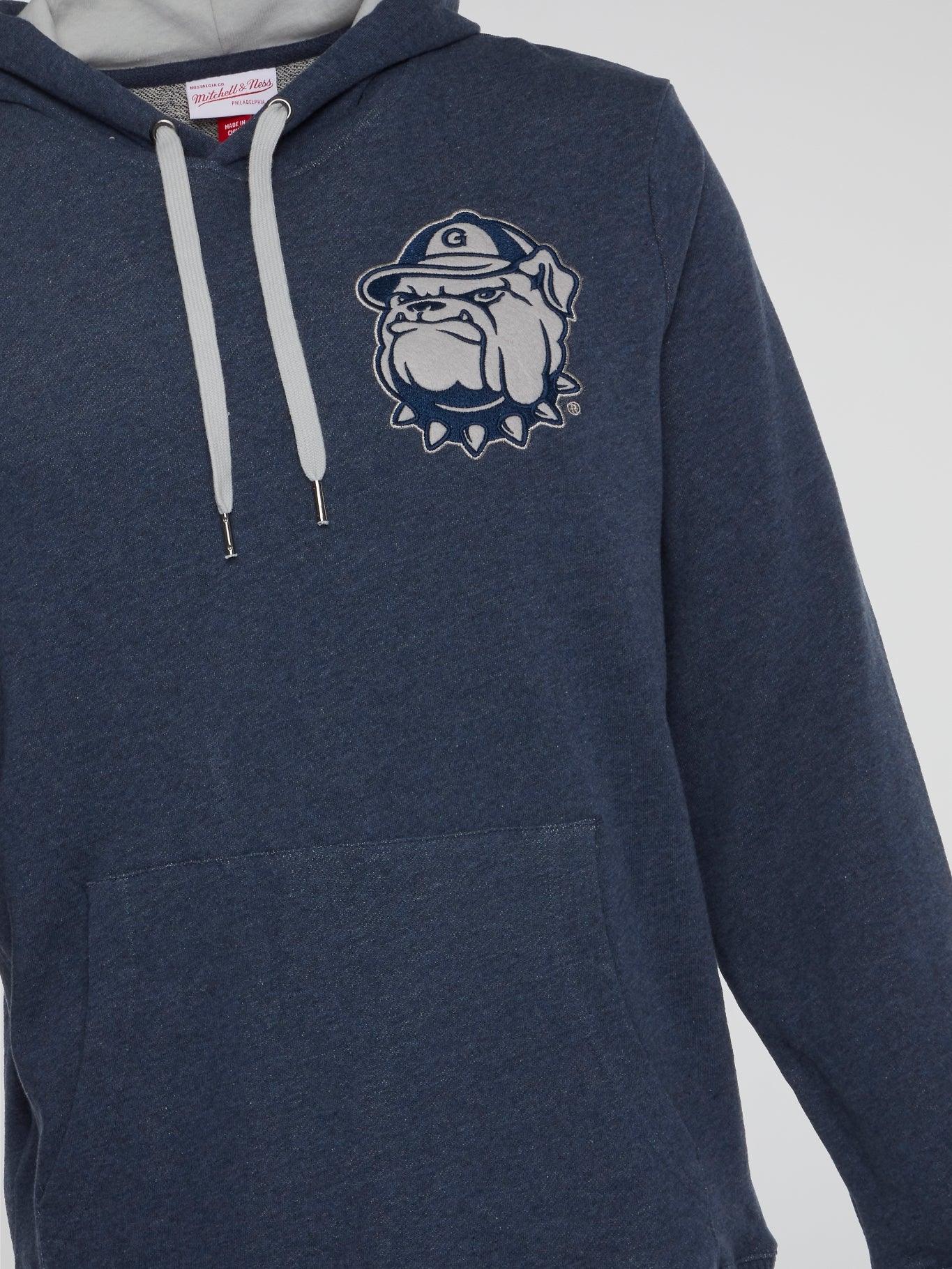 NCAA Classic French Terry Hoody Georgetown - Navy - B-Hype Society