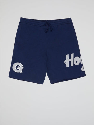 NCAA Game Day Ft Shorts Georgetown - Navy - B-Hype Society
