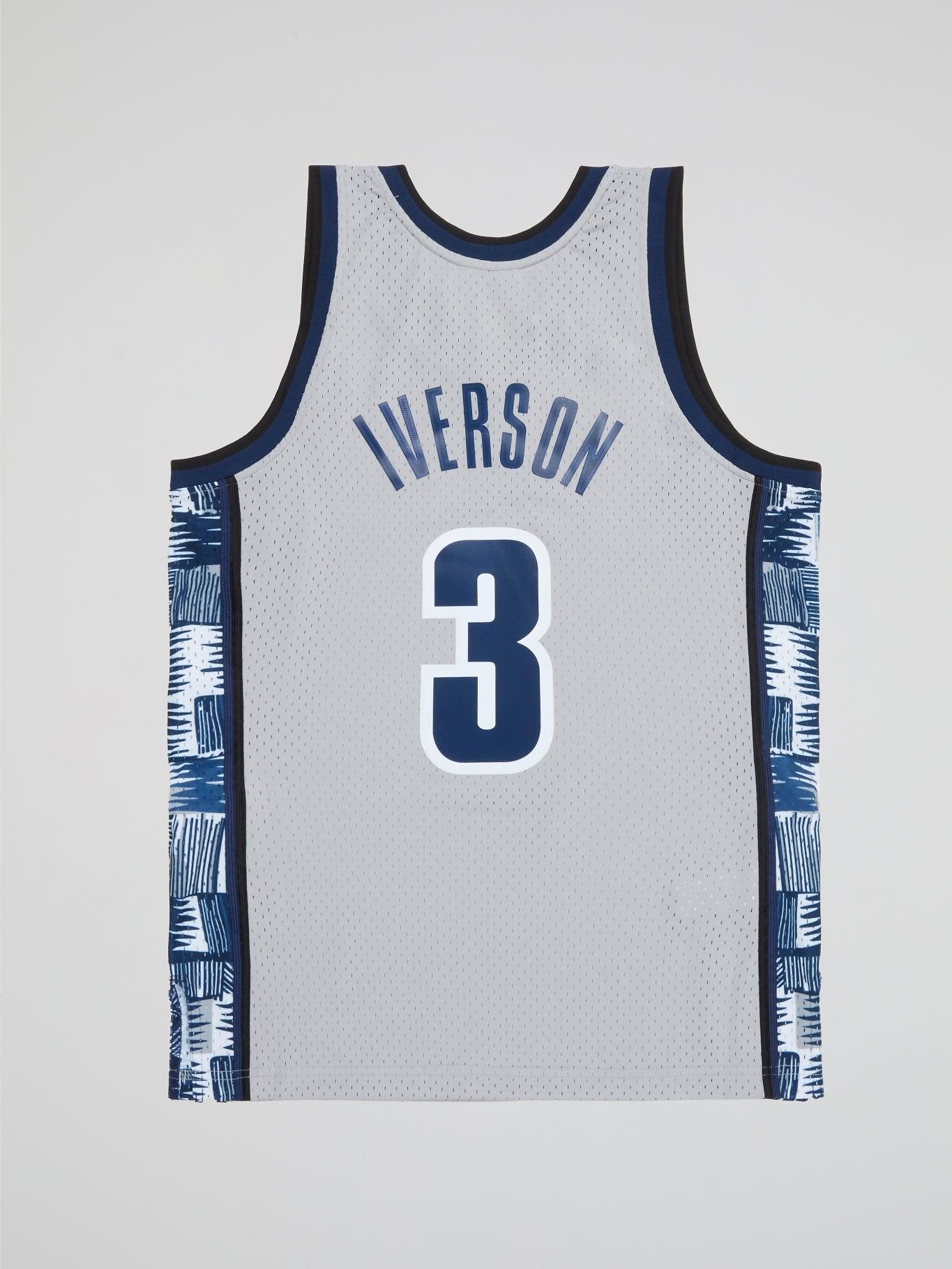 NCAA Swingman Jersey Georgetown 1995 Allen Iverson - B-Hype Society