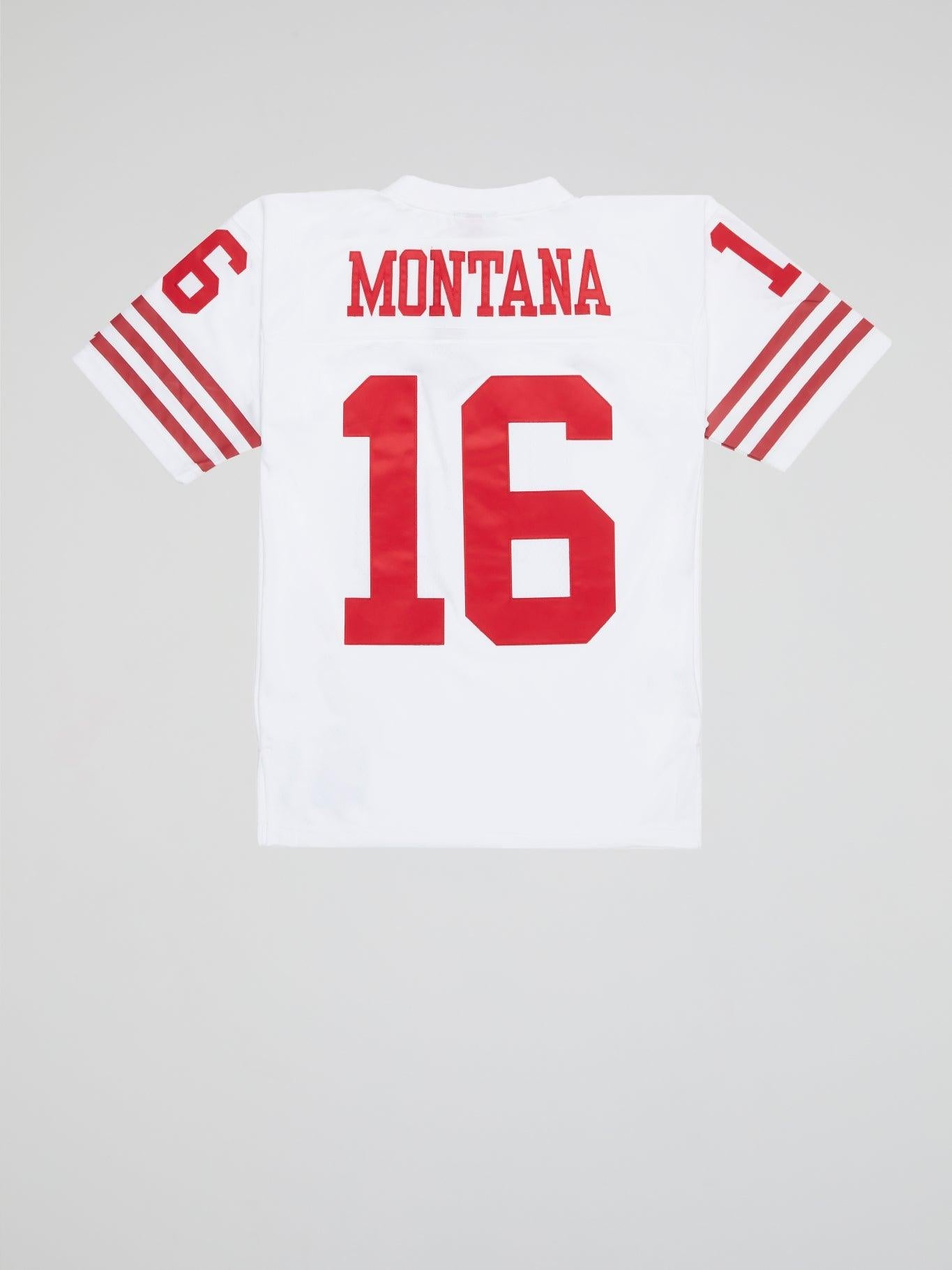 Joe montana jersey number online