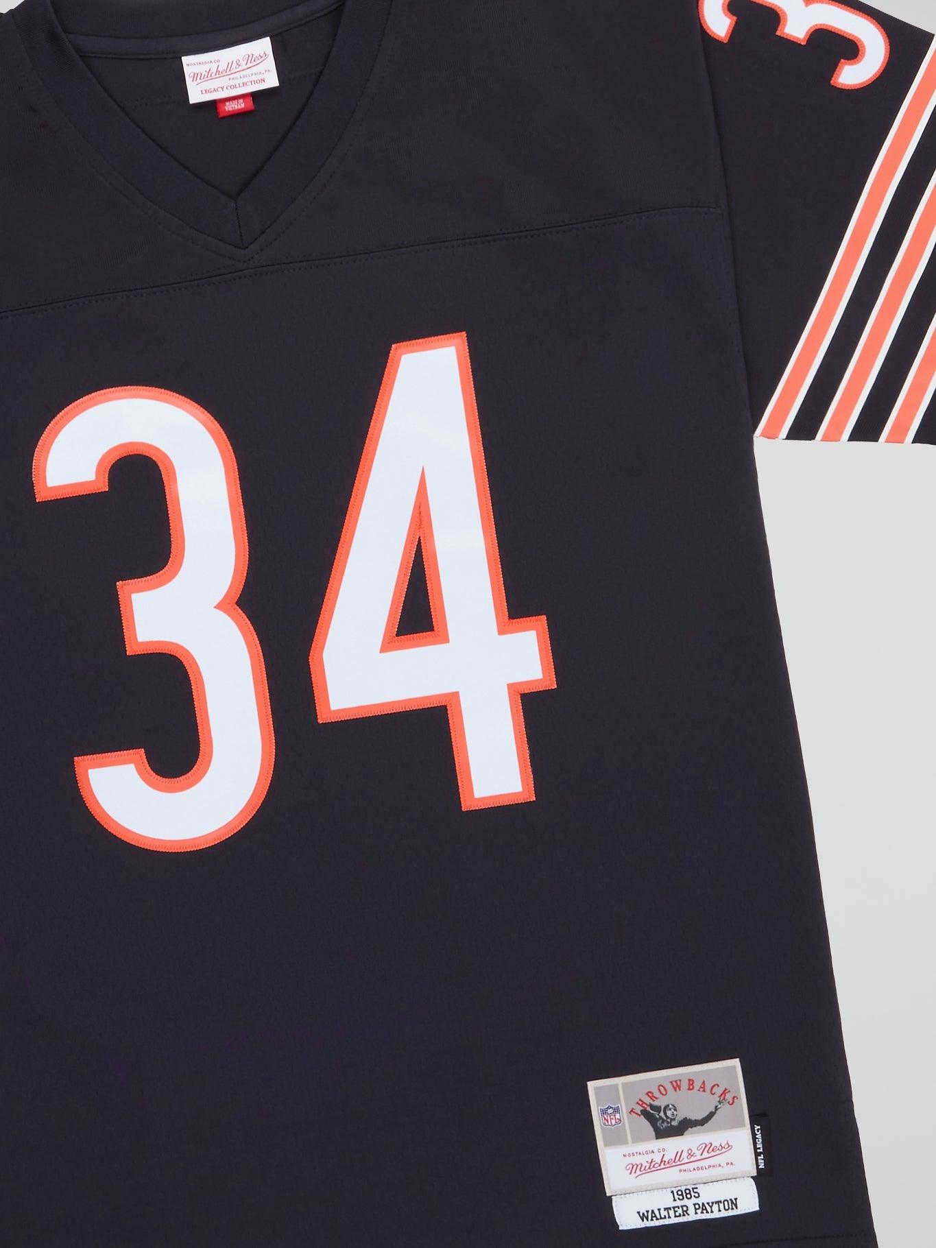 Mitchell and ness walter payton clearance jersey