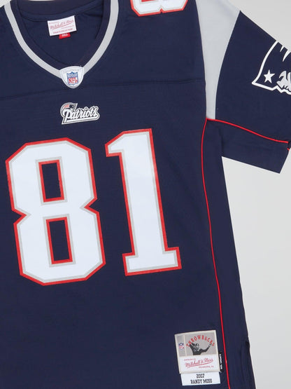 NFL Legacy Jersey Patriots 07 Randy Moss - B-Hype Society