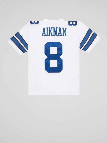 NFL White Jersey Cowboys 1992 Troy Aikman - B-Hype Society