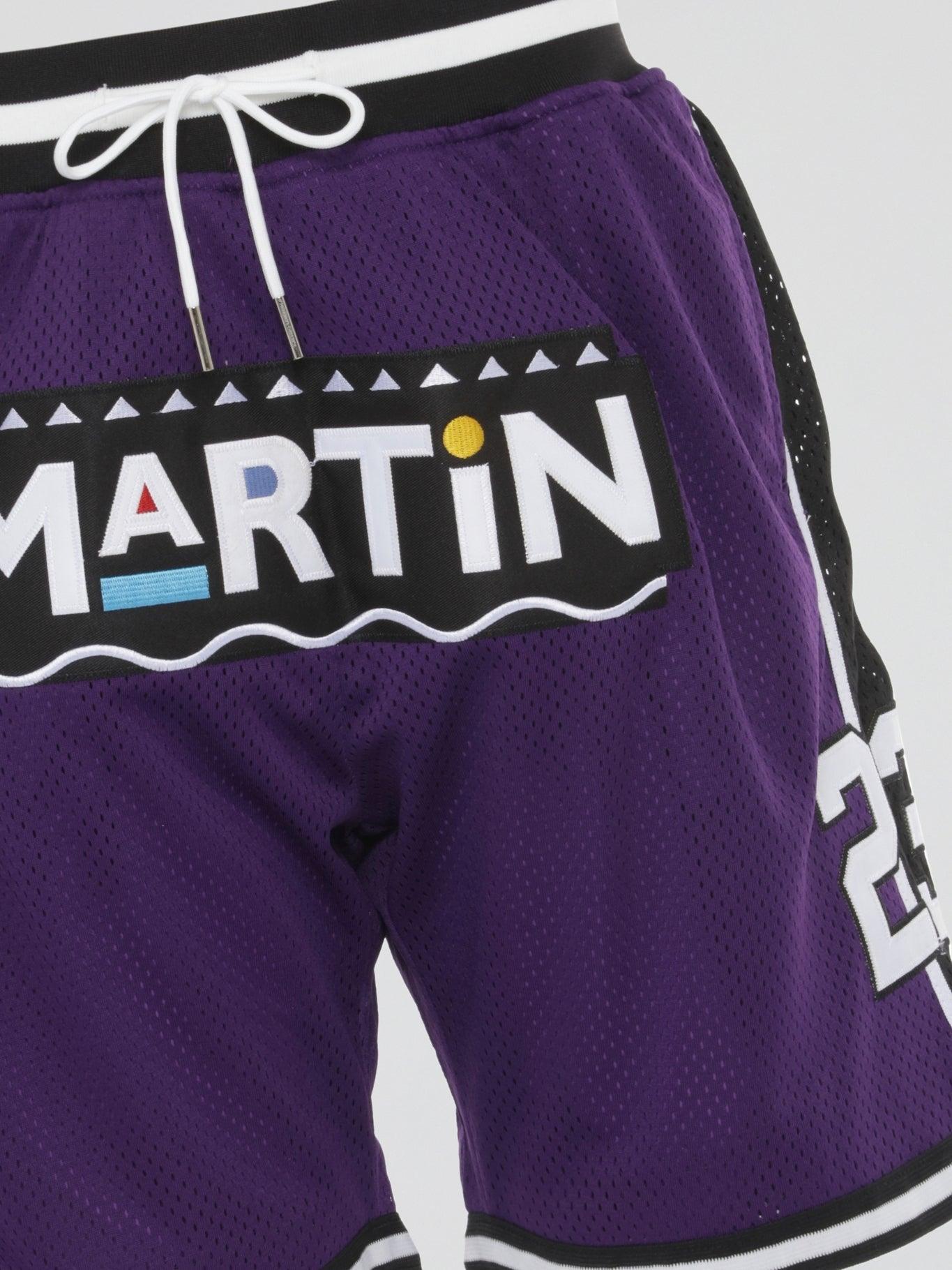 Purple Martin Basketball Shorts - B-Hype Society