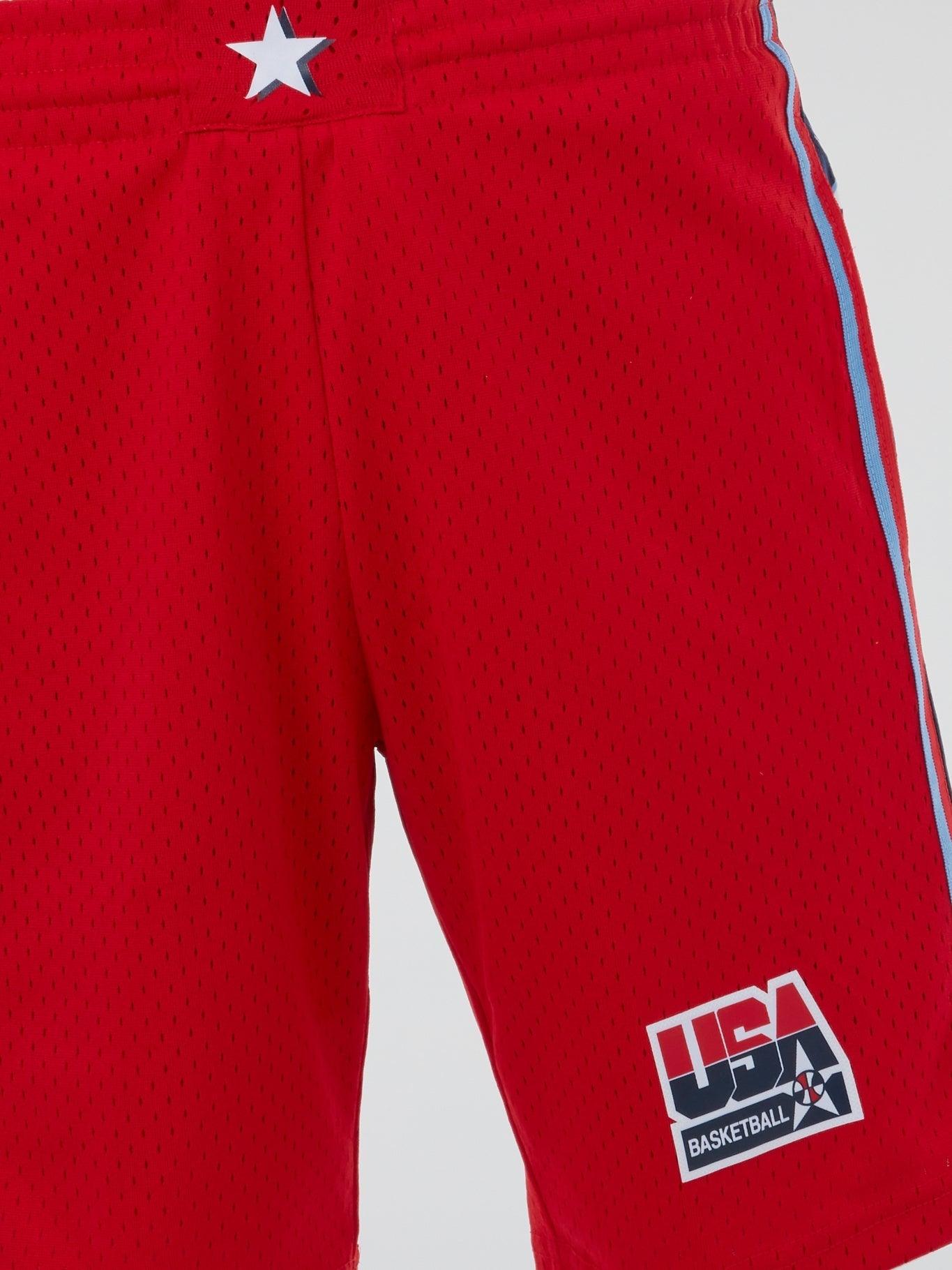 Red Swingman Shorts - B-Hype Society