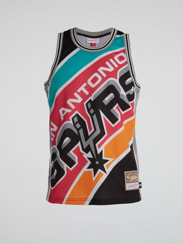 Mitchell and Ness - San Antonio Spurs Big Face Jersey