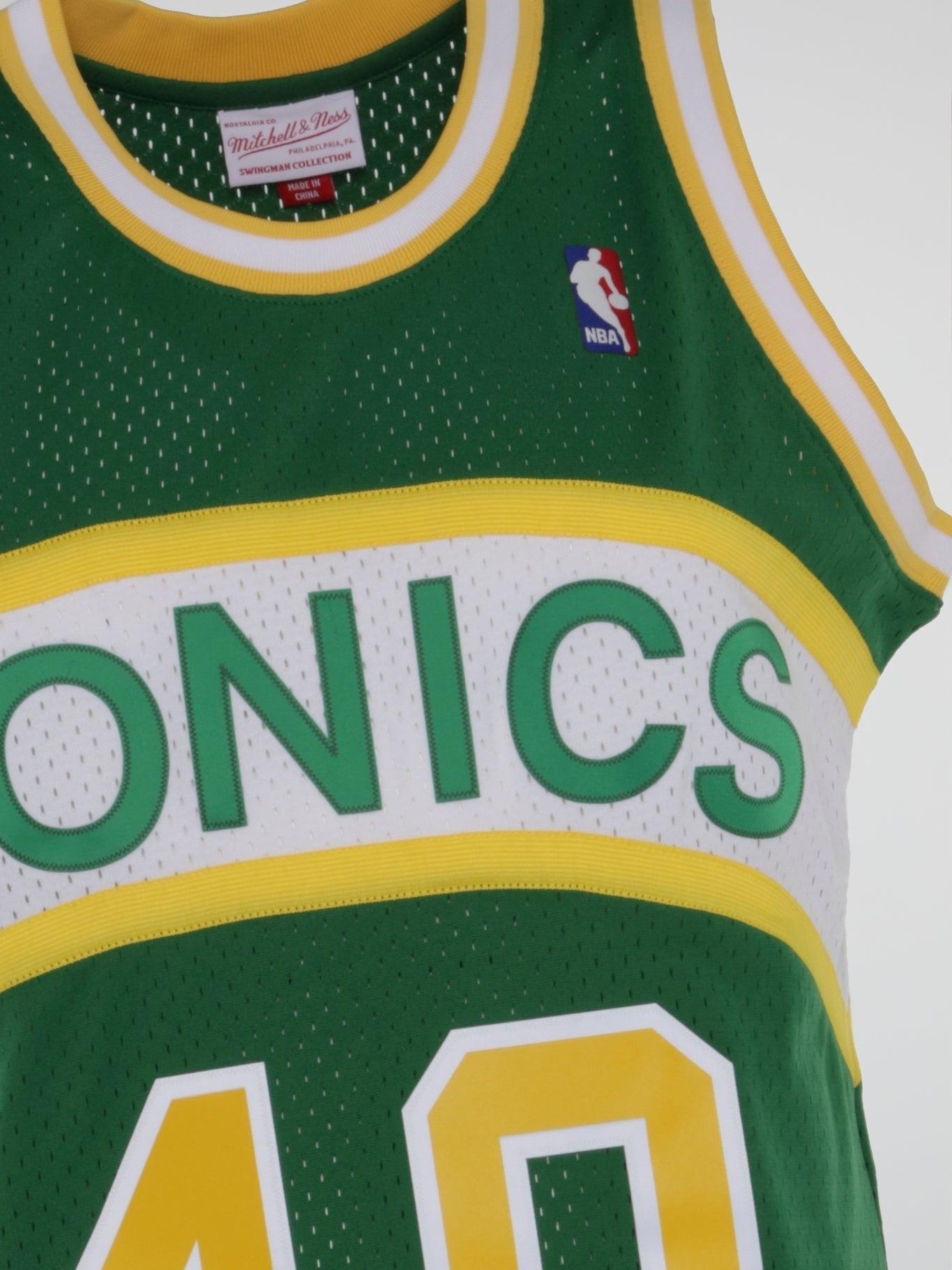 Seattle Supersonics Shawn Kemp 94-95 Swingman Jersey - B-Hype Society