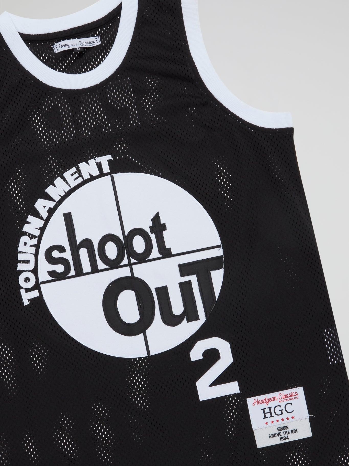 Shoot Out 2 Pac Basketball Jersey Black - B-Hype Society
