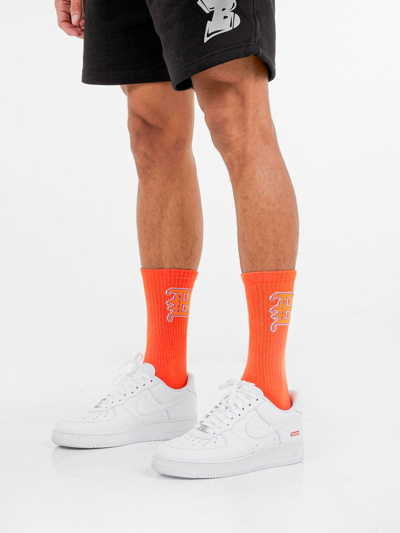 Bhype Society - Varsity B Socks Orange