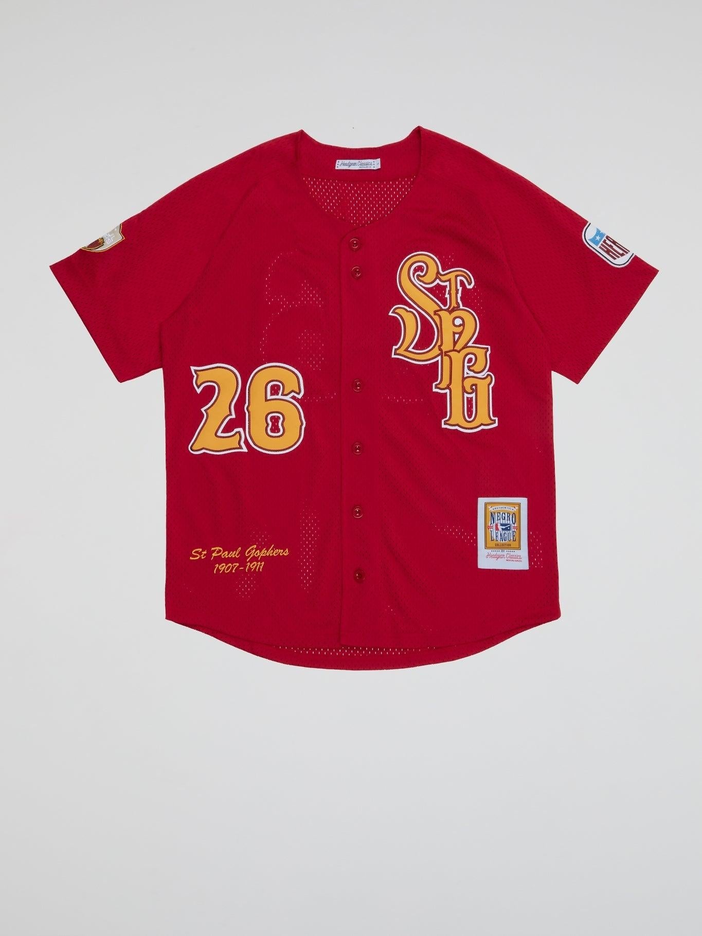 St Paul Gophers Button Down Jersey - B-Hype Society