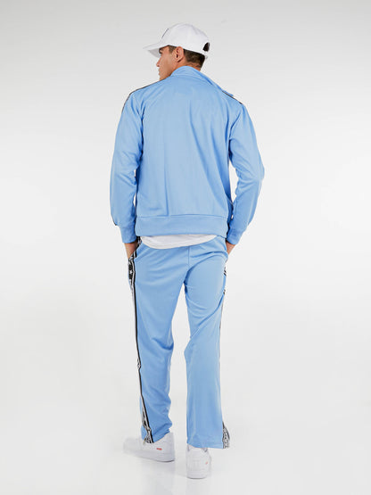 Bhype Society - Bhype Sky Blue Retro Nylon Tracksuit