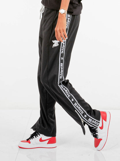 Bhype Society - Bhype Black  Retro Nylon Tracksuit