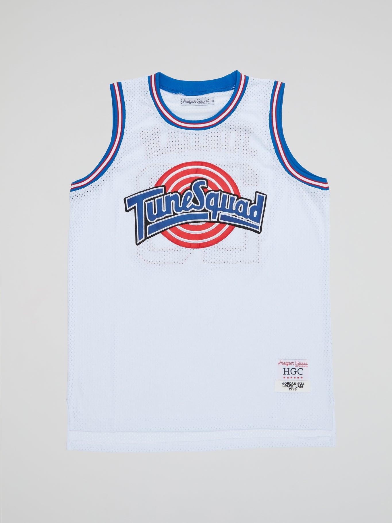 White Tunesquad Basketball Jersey - B-Hype Society